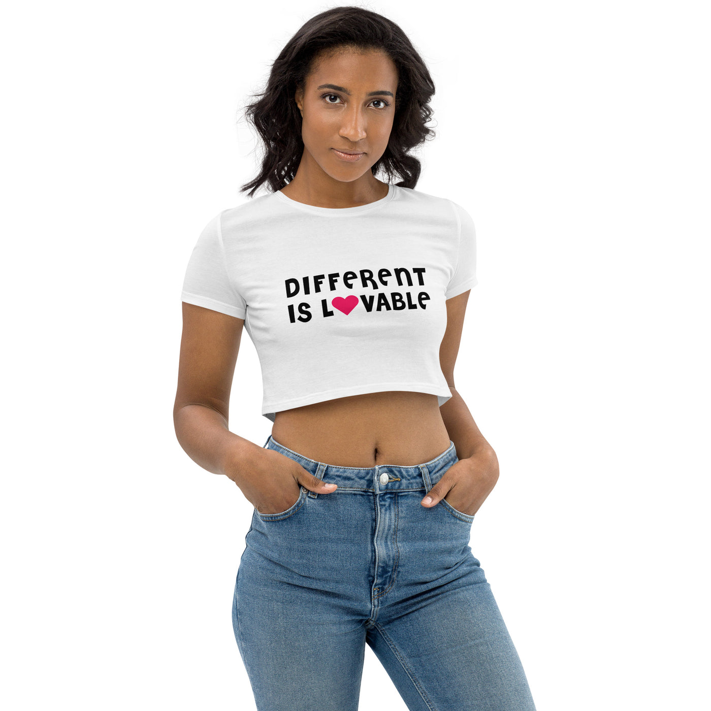 Different is Lovable Organic Crop Top