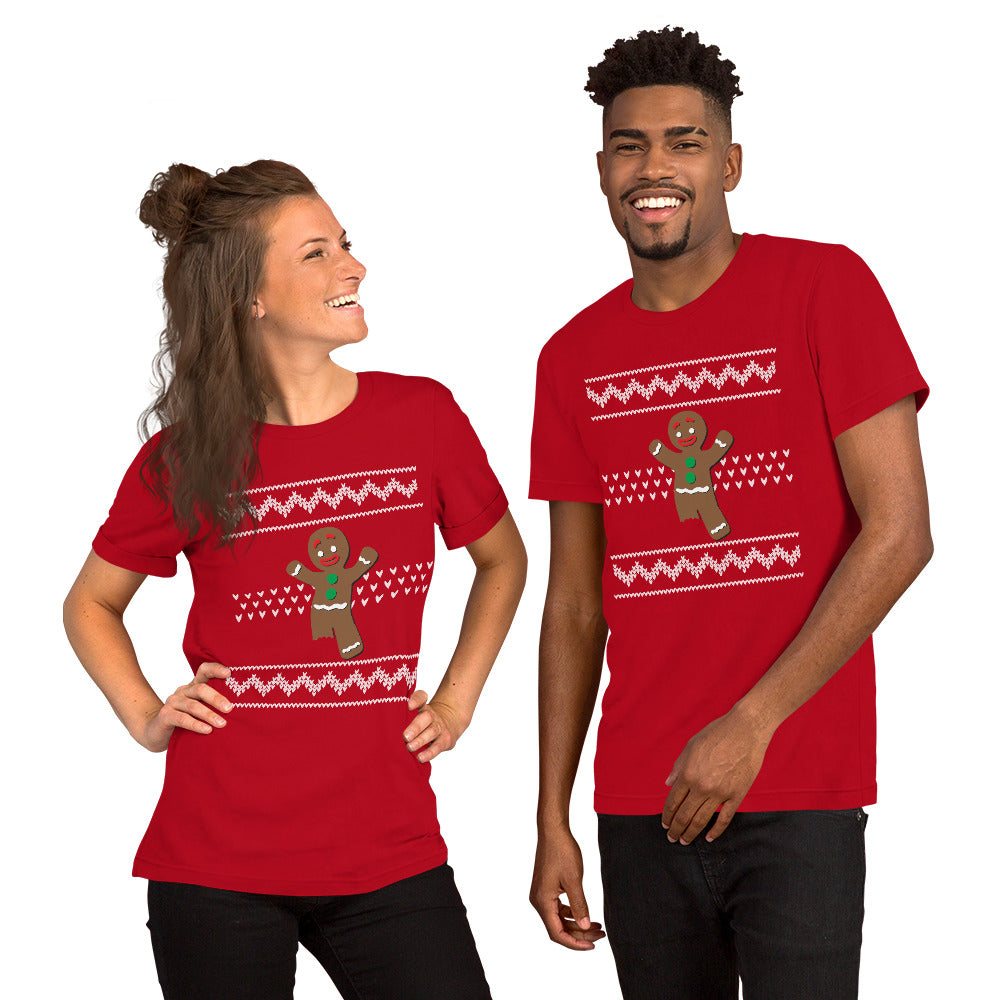 Unisex Amputee Right Gingerbread t-shirt